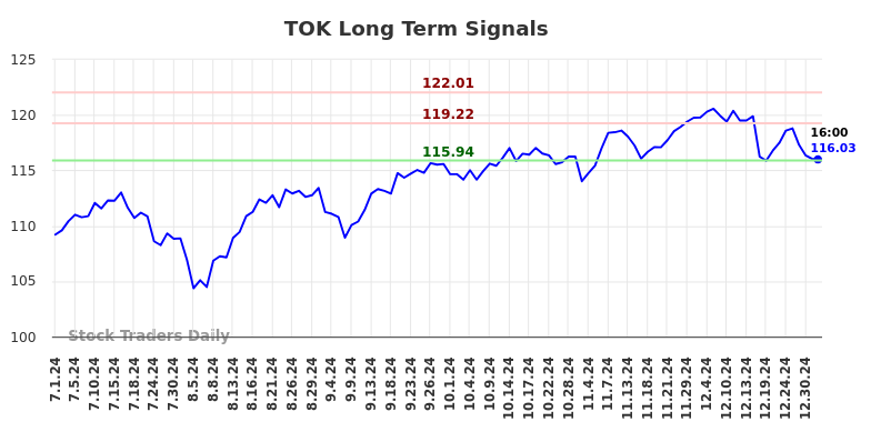 TOK Long Term Analysis for January 1 2025