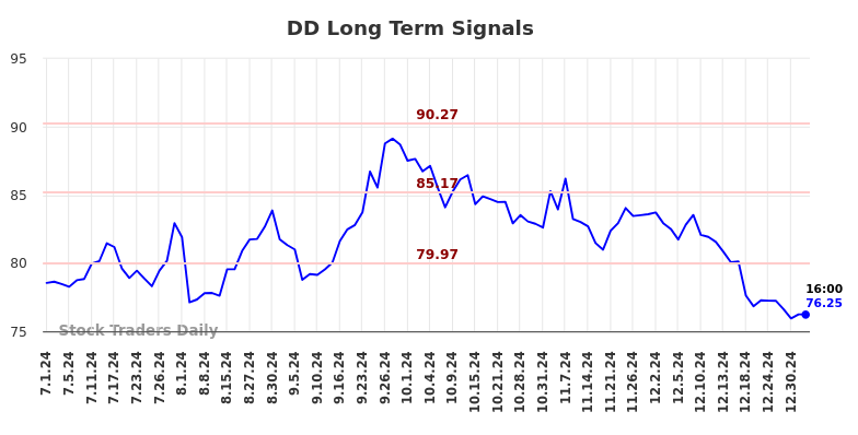 DD Long Term Analysis for January 1 2025