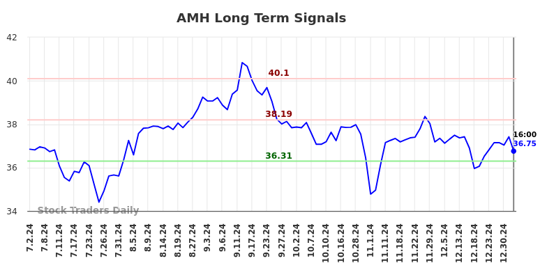 AMH Long Term Analysis for January 2 2025