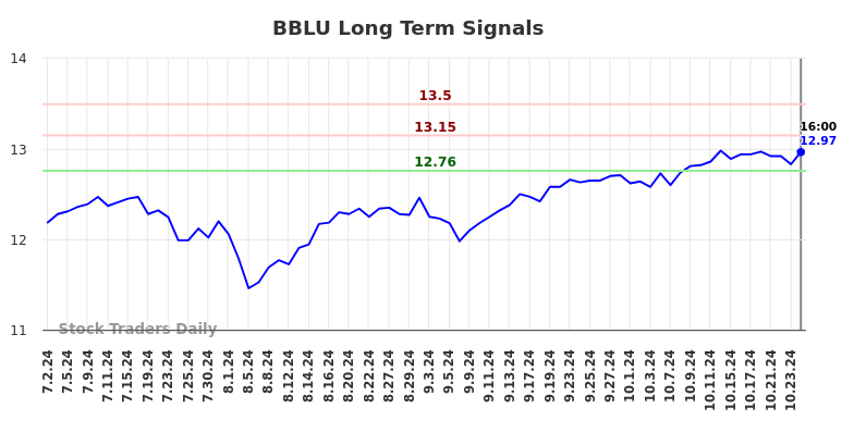 BBLU Long Term Analysis for January 3 2025