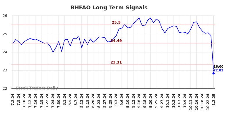 BHFAO Long Term Analysis for January 3 2025