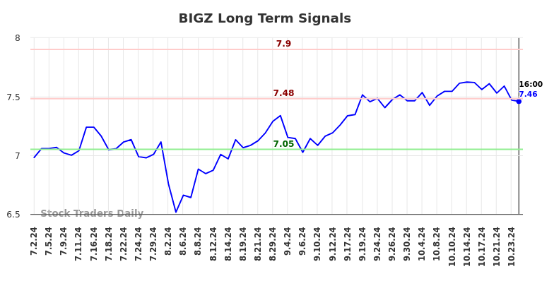 BIGZ Long Term Analysis for January 3 2025