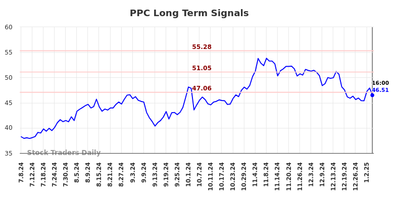 PPC Long Term Analysis for January 6 2025