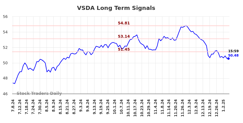 VSDA Long Term Analysis for January 8 2025