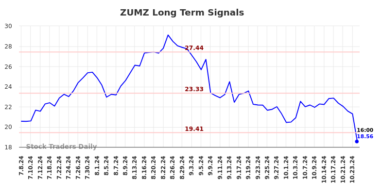 ZUMZ Long Term Analysis for January 8 2025