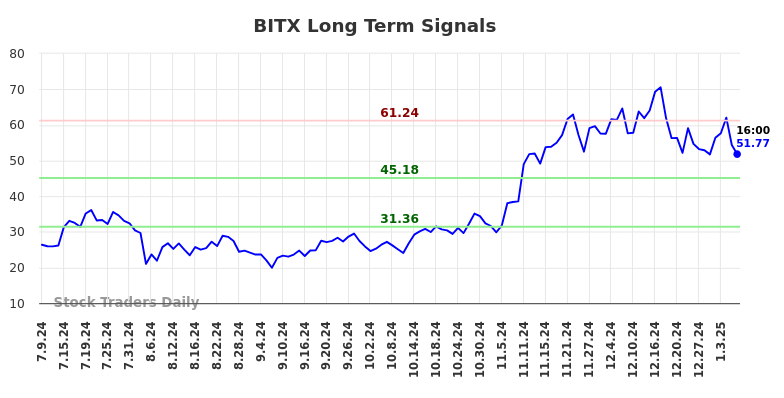 BITX Long Term Analysis for January 9 2025