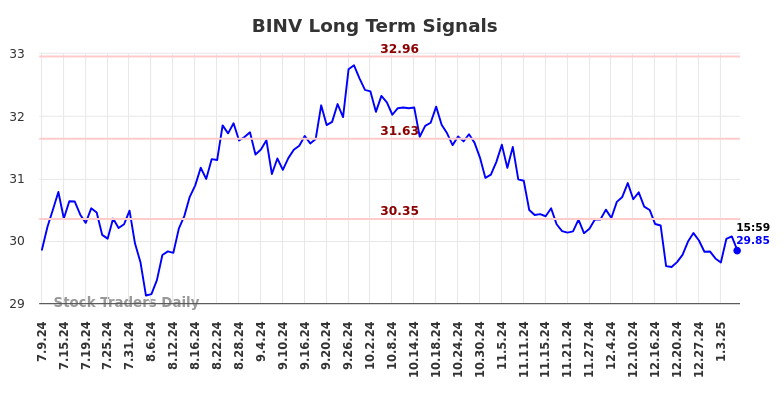 BINV Long Term Analysis for January 9 2025