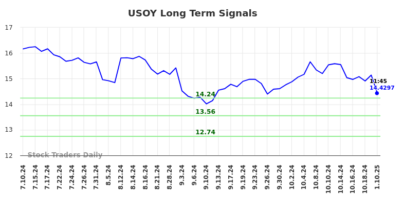 USOY Long Term Analysis for January 10 2025