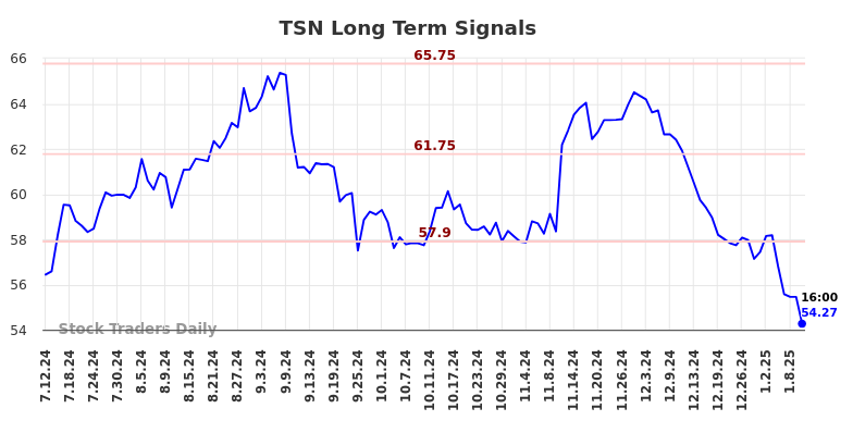 TSN Long Term Analysis for January 13 2025