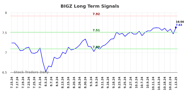 BIGZ Long Term Analysis for January 13 2025