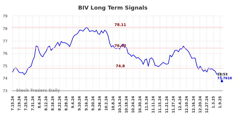 BIV Long Term Analysis for January 13 2025