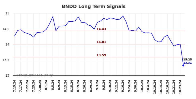 BNDD Long Term Analysis for January 13 2025