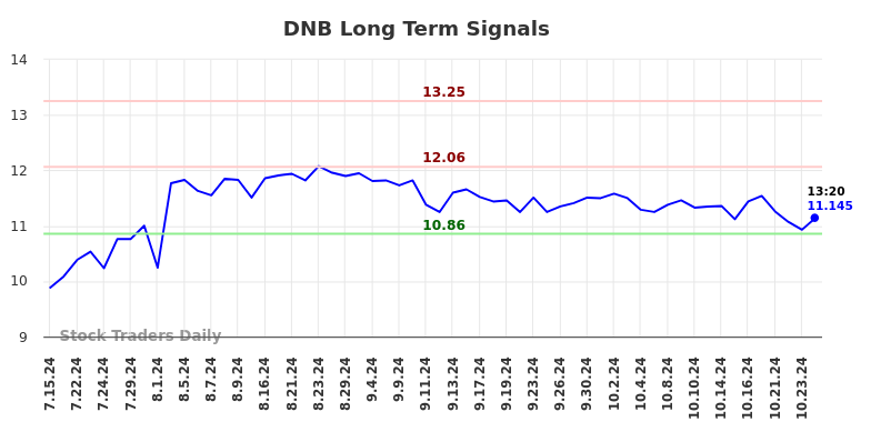 DNB Long Term Analysis for January 14 2025