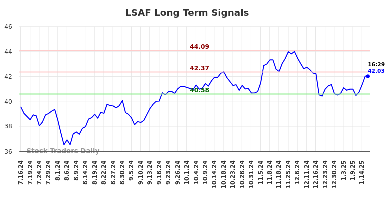 LSAF Long Term Analysis for January 16 2025