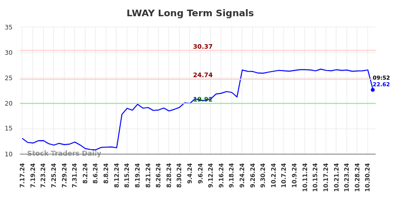 LWAY Long Term Analysis for January 16 2025