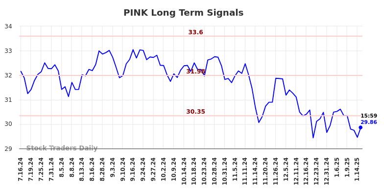 PINK Long Term Analysis for January 17 2025