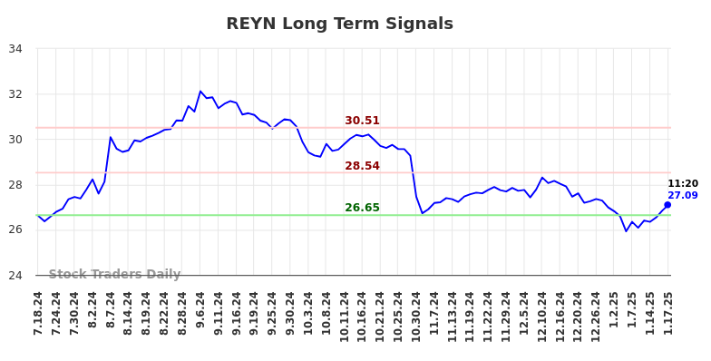 REYN Long Term Analysis for January 17 2025