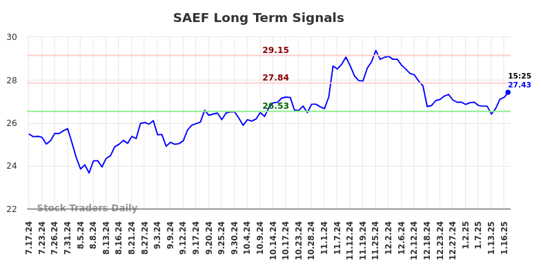 SAEF Long Term Analysis for January 17 2025