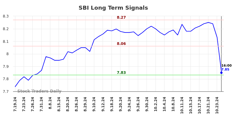 SBI Long Term Analysis for January 17 2025