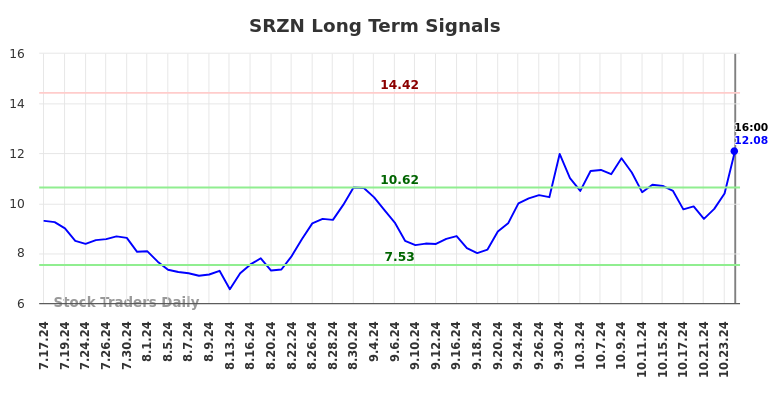 SRZN Long Term Analysis for January 19 2025