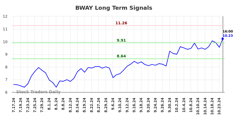 BWAY Long Term Analysis for January 19 2025