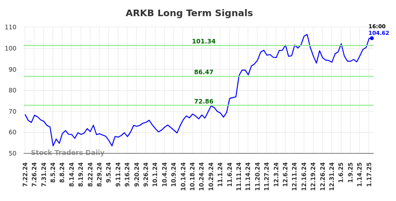 ARKB Long Term Analysis for January 20 2025