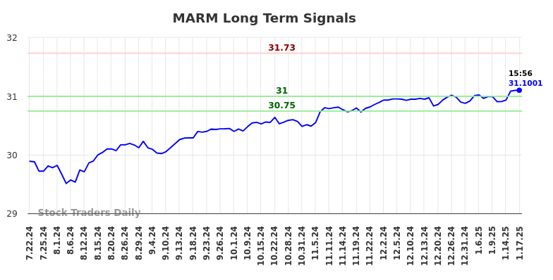 MARM Long Term Analysis for January 20 2025