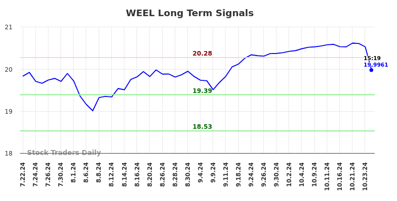 WEEL Long Term Analysis for January 21 2025