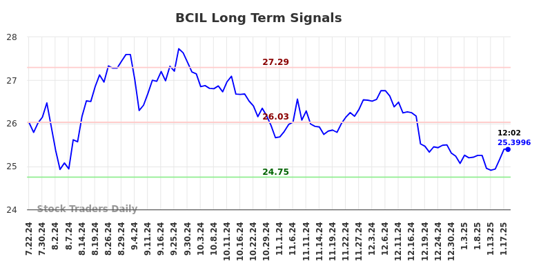 BCIL Long Term Analysis for January 21 2025