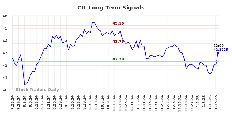 CIL Long Term Analysis for January 22 2025