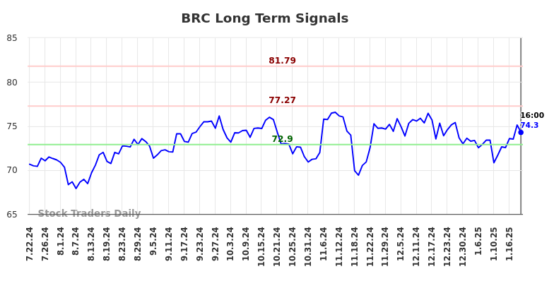 BRC Long Term Analysis for January 23 2025