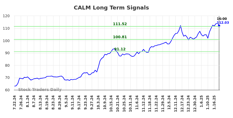 CALM Long Term Analysis for January 23 2025