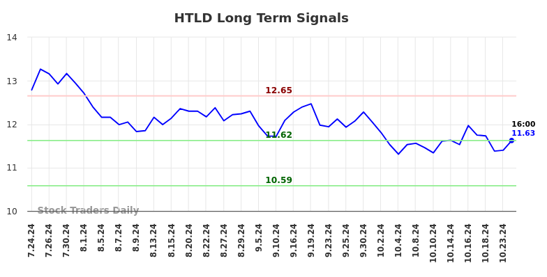 HTLD Long Term Analysis for January 23 2025