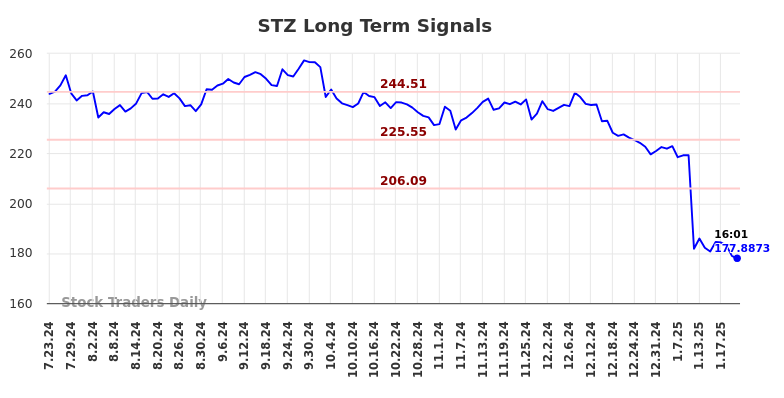 STZ Long Term Analysis for January 23 2025