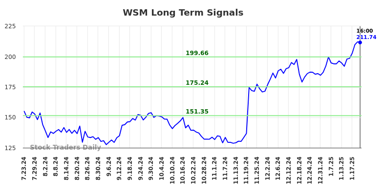 WSM Long Term Analysis for January 23 2025