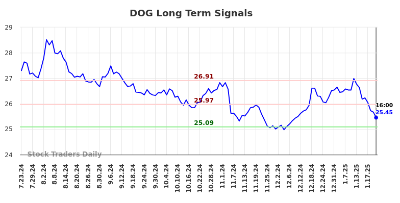 DOG Long Term Analysis for January 23 2025