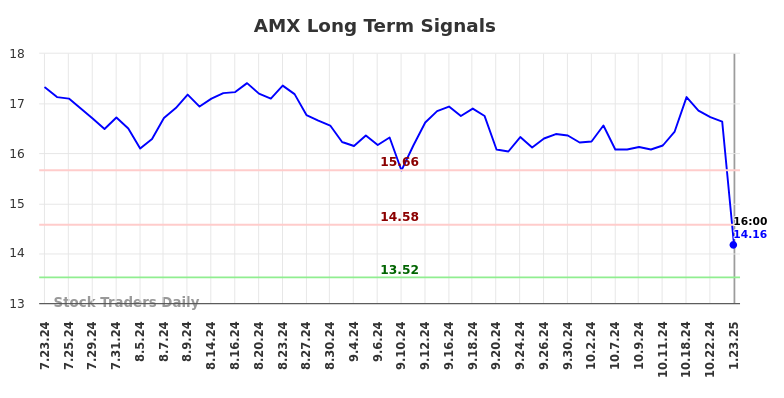 AMX Long Term Analysis for January 24 2025
