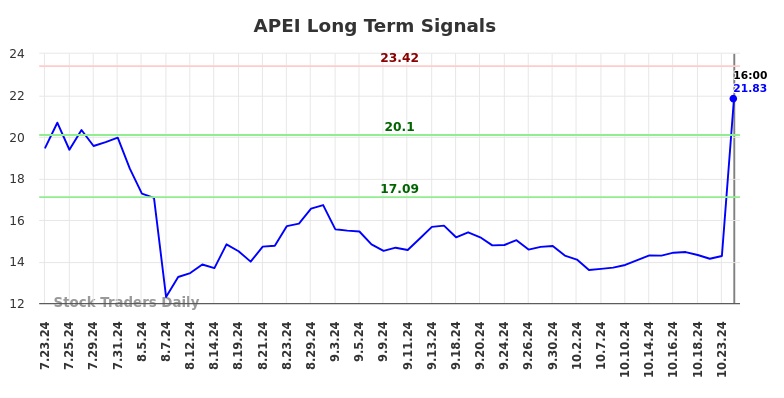 APEI Long Term Analysis for January 24 2025