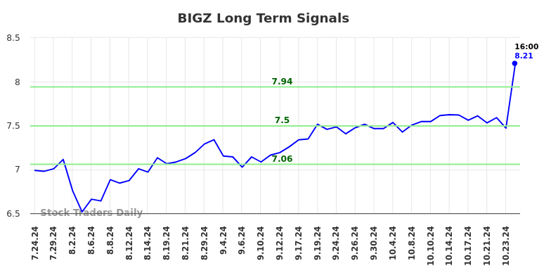 BIGZ Long Term Analysis for January 24 2025