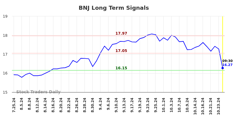 BNJ Long Term Analysis for January 24 2025