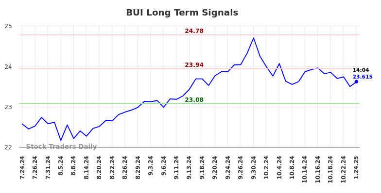 BUI Long Term Analysis for January 24 2025