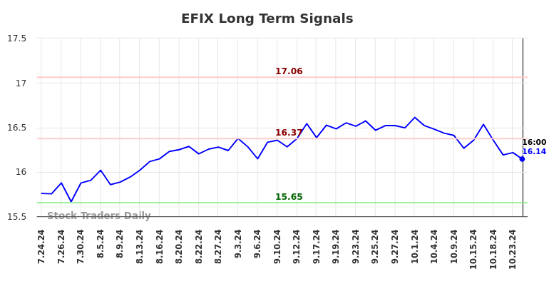 EFIX Long Term Analysis for January 25 2025