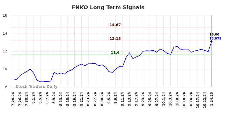 FNKO Long Term Analysis for January 25 2025