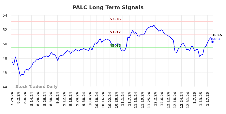 PALC Long Term Analysis for January 27 2025