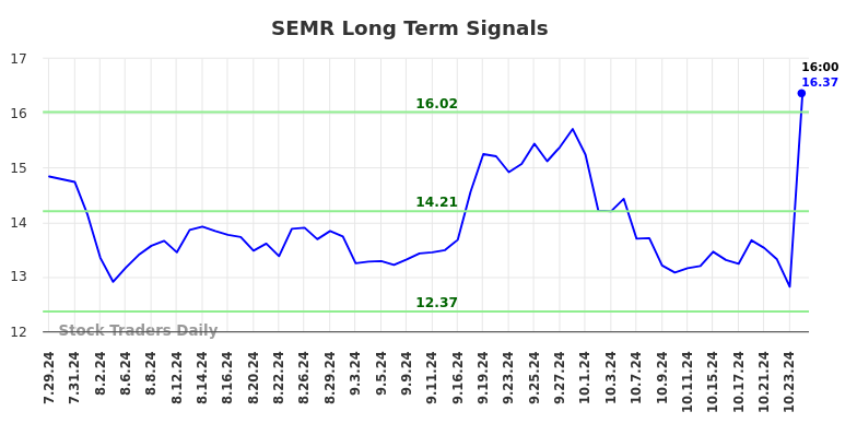 SEMR Long Term Analysis for January 28 2025