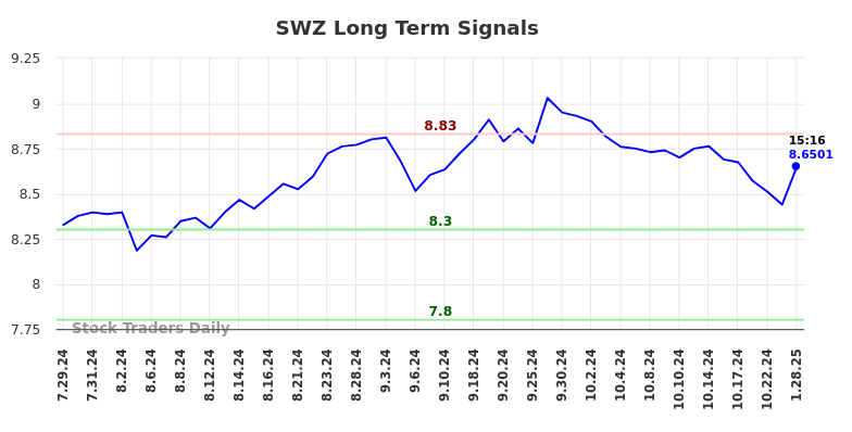 SWZ Long Term Analysis for January 28 2025
