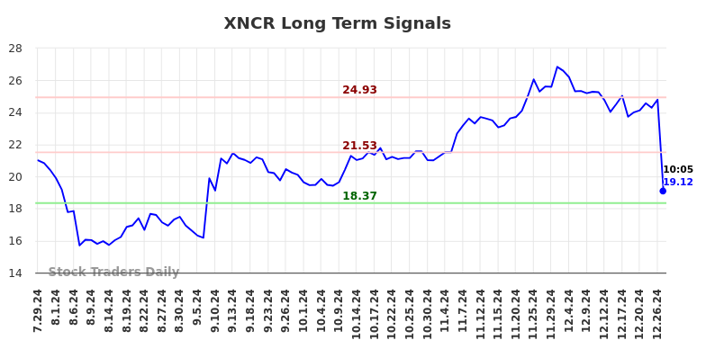 XNCR Long Term Analysis for January 29 2025