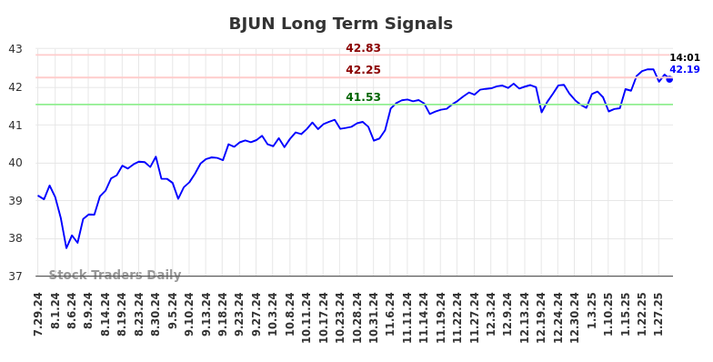 BJUN Long Term Analysis for January 29 2025