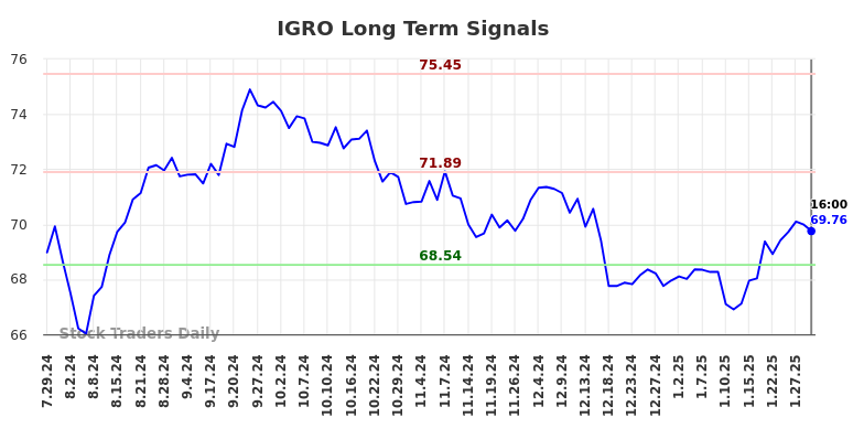 IGRO Long Term Analysis for January 29 2025