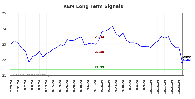 REM Long Term Analysis for January 29 2025